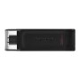 Kingston DataTraveler 70 32GB Portable and Lightweight USB-C flashdrive with USB 3.2 Gen 1 speeds DT70/32GB