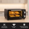 Cadlec Cruise Pro 12L Multi-Function OTG for Kitchen, 1000W Oven Toaster Griller, Bake Grill Toast, Adjustable Temperature & Timer, Black