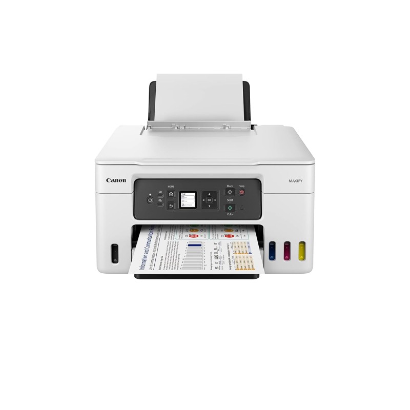 Canon MAXIFY MegaTank GX3070 All in One WiFi Inktank Printer (Upto 6000 Mono Prints and 14000 Colour Prints) for Office