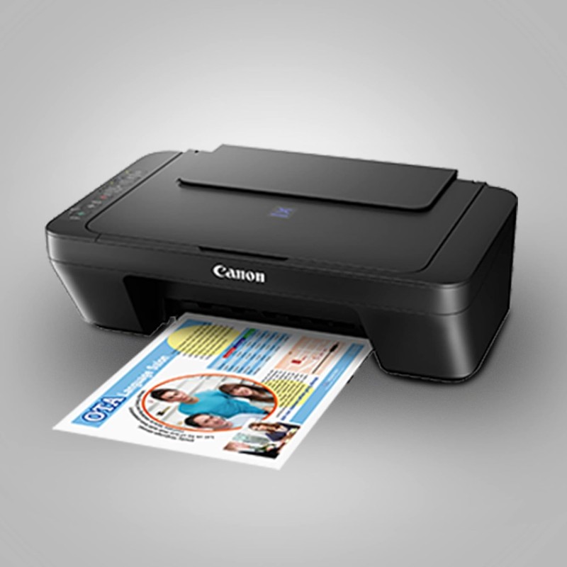 Canon PIXMA E470 All in One (Print, Scan, Copy) WiFi Ink Efficient Colour Printer