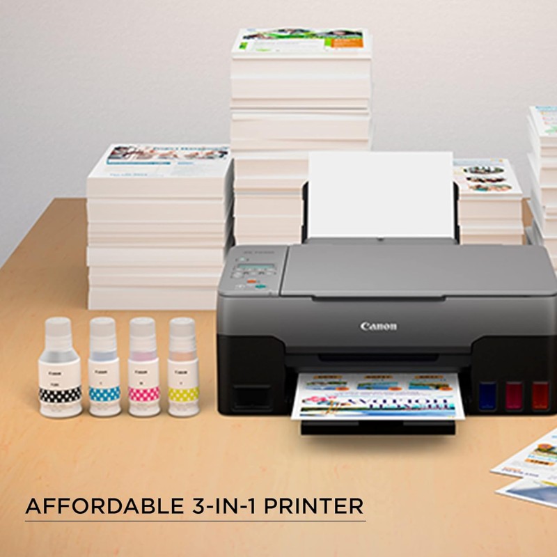 Canon PIXMA G2060 All-in-One High Speed Ink Tank Colour Printer (Black)