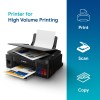 Canon PIXMA MegaTank G2012 All in One (Print, Scan, Copy) Inktank Colour Printer with 2 Additional Black Ink Bottles