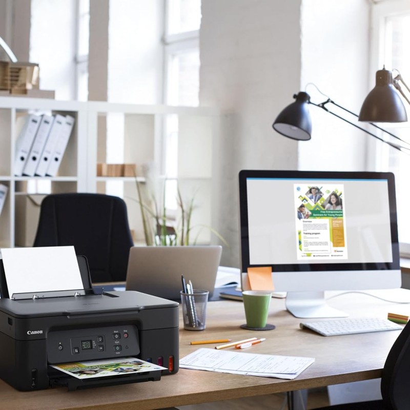 Canon PIXMA MegaTank G2770 Wired All in One Inktank Colour Printer
