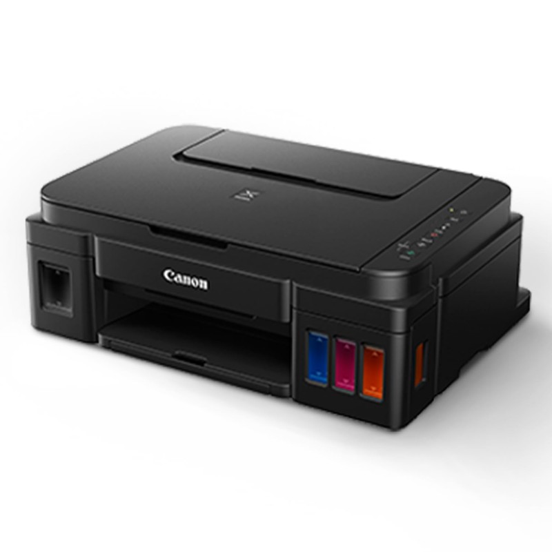 Canon PIXMA MegaTank G3000 All in One WiFi Inktank Colour Printer with 2 Additional Black Ink Bottles for Home and Office