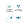Canon PIXMA MegaTank G3000 All in One WiFi Inktank Colour Printer with 2 Additional Black Ink Bottles for Home and Office