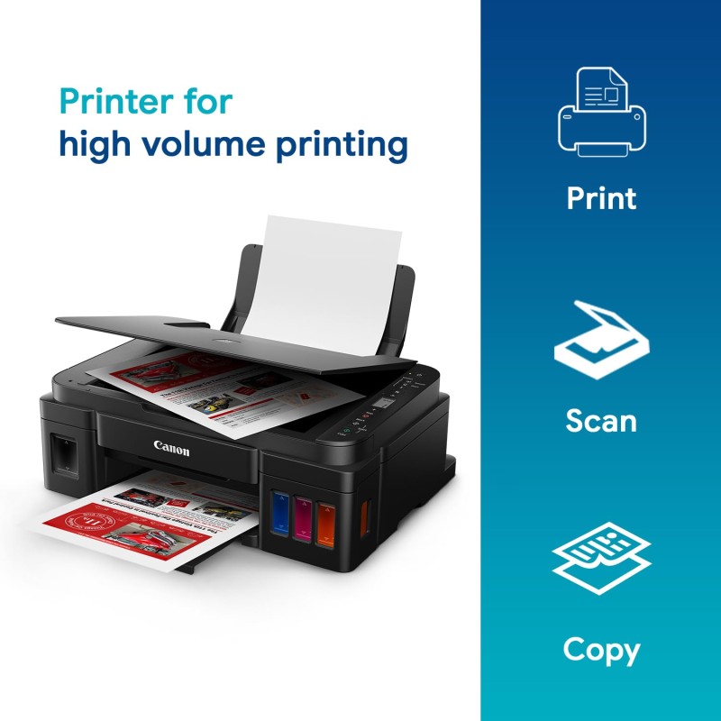 Canon PIXMA MegaTank G3010 All-in-One Wireless Ink Tank Colour Printer