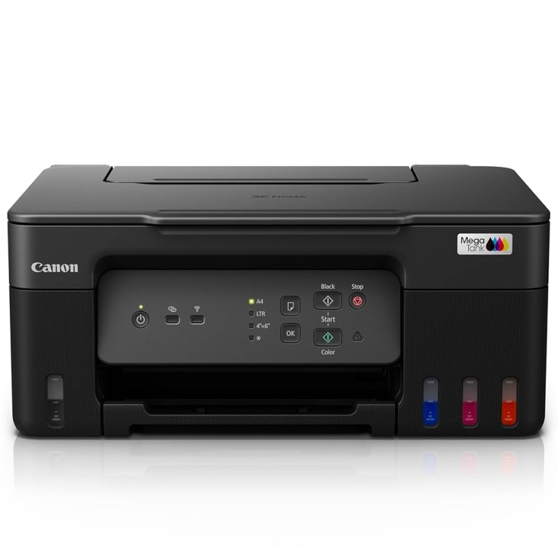 Canon PIXMA MegaTank G3730 All-in-One (Print, Scan, Copy) Wireless Inktank Colour Printer