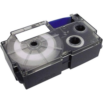 Casio XR-12X Label Printer Tape Black (Clear)