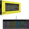 Corsair K55 RGB PRO USB Gaming Keyboard,Dynamic RGB Backlit Keys,Dust & Spill-Resistant,Six Customizable Macro Keys,Elgato Stream Deck Software Integration,Dedicated Media Keys,Detachable Palm Rest