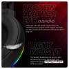 Cosmic Byte Proteus Headset Dual Input USB and 3.5mm, 7.1 Surround Sound, RGB LED, ENC Microphone (Black)