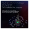 Cosmic Byte Proteus Headset Dual Input USB and 3.5mm, 7.1 Surround Sound, RGB LED, ENC Microphone (Black)