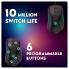 Cosmic Byte Spectrum RGB Wired Gaming Mouse, 66grams, 12800DPI, 1000Hz  (Black)