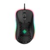 Cosmic Byte Spectrum RGB Wired Gaming Mouse, 66grams, 12800DPI, 1000Hz  (Black)