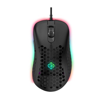 Cosmic Byte Spectrum RGB Wired Gaming Mouse, 66grams, 12800DPI, 1000Hz  (Black)