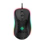 Cosmic Byte Spectrum RGB Wired Gaming Mouse, 66grams, 12800DPI, 1000Hz  (Black)