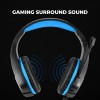 Cosmic Byte Stardust Wired On Ear Headphones with Mic Flexible for PS4, Xbox One, Laptop, PC, iPhone and Android Phones (Black,Blue)