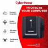CyberPower Line Interactive/Offline UPS UT1200E - 1200VA / 720W, 230V, UPS for Personal Computers, Desktop PCs, Laptops, Routers