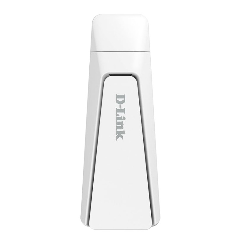 D-Link AX18U AX1800 Wi-Fi 6 USB Adapter, Wi-Fi Dongle,MU-MIMO, Dual Band, Foldable Antenna