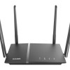 D-Link - DIR-1260 WiFi Router AC1200 High Power Gigabit Ethernet Dual Band Wireless Internet for Home Gaming Parental Control Wi-Fi, Black