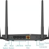 D-Link - DIR-1260 WiFi Router AC1200 High Power Gigabit Ethernet Dual Band Wireless Internet for Home Gaming Parental Control Wi-Fi, Black