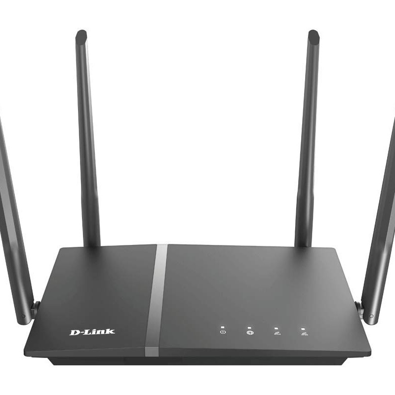 D-Link - DIR-1260 WiFi Router AC1200 High Power Gigabit Ethernet Dual Band Wireless Internet for Home Gaming Parental Control Wi-Fi, Black