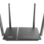 D-Link - DIR-1260 WiFi Router AC1200 High Power Gigabit Ethernet Dual Band Wireless Internet for Home Gaming Parental Control Wi-Fi, Black