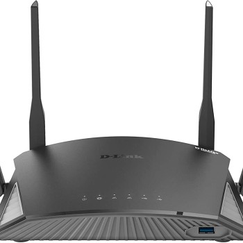 D-Link DIR-2660 - EXO AC2600 Smart Mesh Wi-Fi Router (Black, Not a Modem)