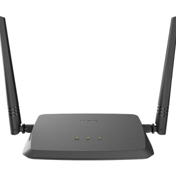 D-Link DIR-615 Wi-fi Ethernet-N300 Single_band 300Mbps Router, Mobile App Support, Router | AP | Repeater | Client Modes(Black)