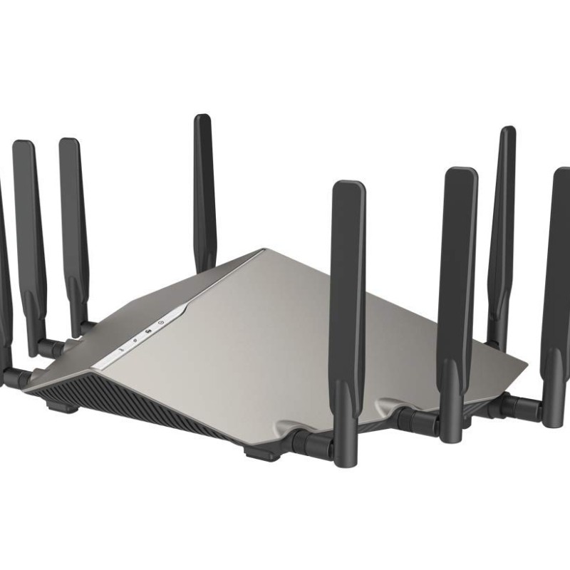 D-Link DIR-X6060 11AX Ultra Wi-Fi Router with 6000Mbps Speed, 8 simultaneous Streams, OFDMA, MU-MIMO, Dual Band, 2.5Gbps WAN, Gaming