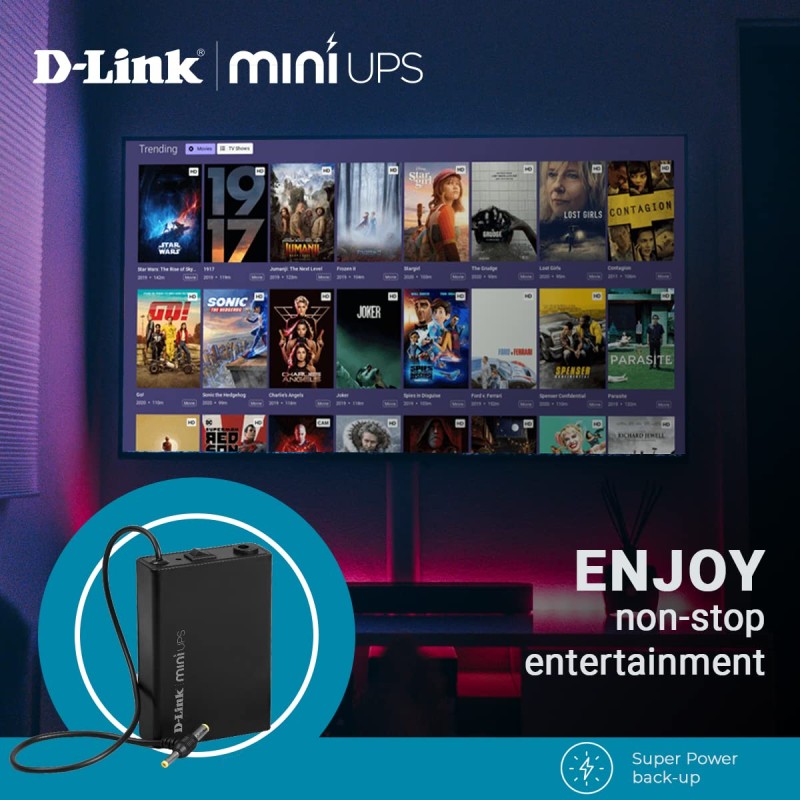 D-Link DPS-FU1211 Portable Mini UPS 12V