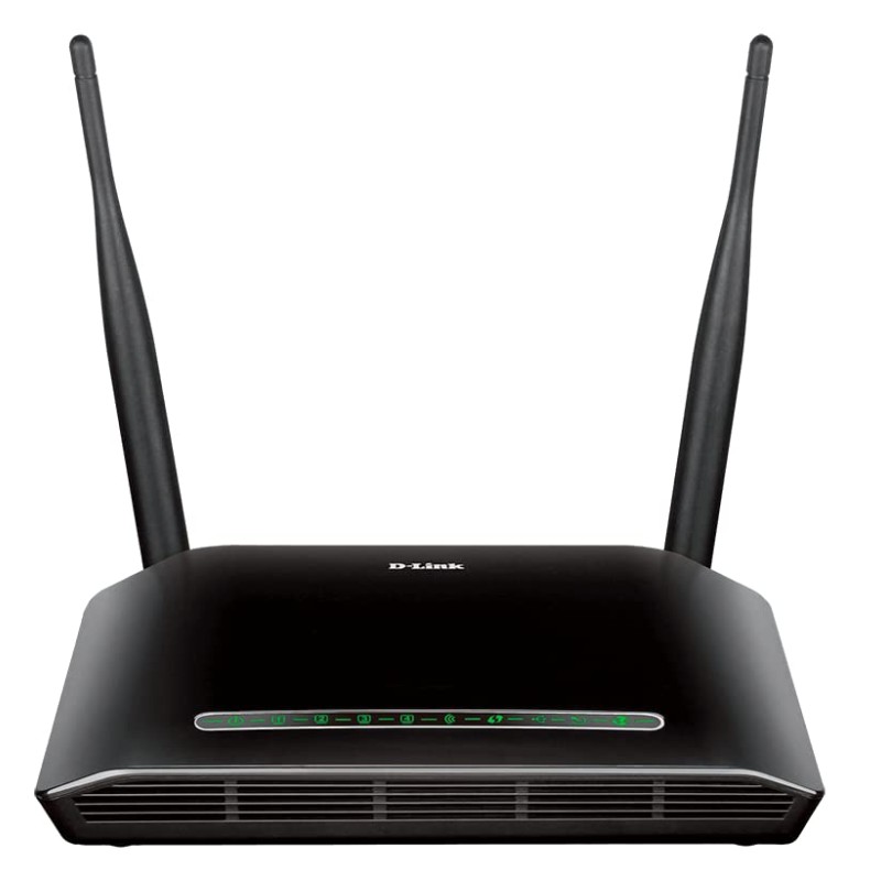 D-Link DSL-2750U Wireless N 300 ADSL2 + Router