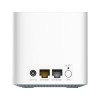 D-Link M15 | WiFi 6 Speed 1500 Mbps | Pack of 2 - Covers Upto 4000 Sq. Ft.| Dual Band | Gigabit Port |AI Powered Mesh Router