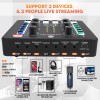 DIGIMORE Condenser Microphone Kit w/Studio Monitoring Headphones | 16-Bit/48kHz Bit Processor (D-440)
