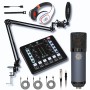 DIGIMORE Condenser Microphone Kit w/Studio Monitoring Headphones | 16-Bit/48kHz Bit Processor (D-440)