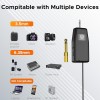 DIGIMORE UHF Wireless Headset Microphone | 160ft Range | 6 Hrs Battery | <5ms Ultra Low Latency  (D-342)