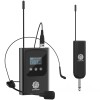 DIGIMORE Wireless Headset Microphone Mic | 150ft Range | 2400 MHz Frequency | 5Hrs Battery | Ideal for Stage Performance (D-345)