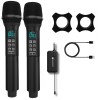 DIGIMORE Wireless Microphone System with AI Voice Changer | Built-in Echo, Bass & Sound Effects | (D-356)