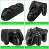 Dobe New World Ps4 Controller Charging Dock With Cable (Black)