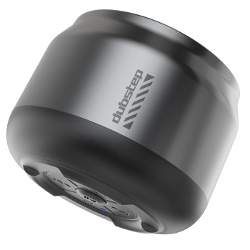Dubstep Pop 600 Wireless Speaker, 15 Hrs Playtime, 52mm Driver, TWS Pairing, 6W Output Bluetooth Speakers (Grey)