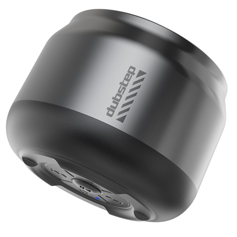Dubstep Pop 600 Wireless Speaker, 15 Hrs Playtime, 52mm Driver, TWS Pairing, 6W Output Bluetooth Speakers (Grey)