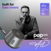 Dubstep Pop 610 Wireless Speaker, 15 Hrs Playtime, 52mm Dynamic Drivers, TWS Pairing, 6W Output Bluetooth Speakers (Grey)