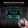 Dulcet DC-F200X 220W Double Din Mp3 Car Stereo with Hands-Free Calling/Bluetooth/USB Input/FM Radio/AUX Input/SD Card Slot/Remote Control