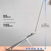 Dyazo 6 Angles Adjustable Aluminum Ergonomic Foldable Portable Tabletop Laptop/Desktop Riser Stand