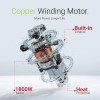 Dylect® Flow Prime High Pressure Car Washer Pump, 1800W Copper Motor, 130 Bar Pressure, 6.5L/Min Flow