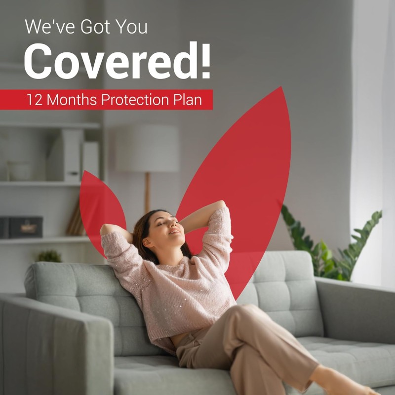 Dylect Turbo Sweep 400 (2 in 1) Tyre Inflator with Car Vacuum Cleaner with LED Light, 5500Pa Suction Power (Dry Use Only)