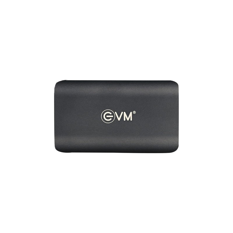 EVM EnSave 1TB Ultra Compact Portable SSD | USB 3.1 Gen 2 Type-C | Up to 550MB/s Read | Shockproof | High Speed Storage for PC, Mac & Android (EPSSD/1TB)