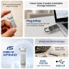EVM EnStore 4GB USB 2.0 Durable Metal Flash Drive | Dependable 15MB/s Read| Rugged Metal Body, (EVMPD/4GB)