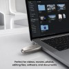EVM EnStore+ 64GB USB 3.2 Gen 1 High-Performance Metal Pendrive | Exceptional 100MB/s Read|(EVMPD3.2/64GB)