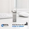 EVM EnStore 8GB USB 2.0 Durable Metal Flash Drive | Dependable 15MB/s Read|Rugged Metal Body | (EVMPD/8GB)