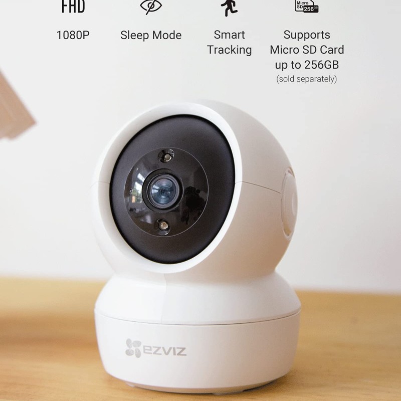 EZVIZ C6N, 1080p WiFi Smart Home Security Camera, Intelligent Surveillance Camera with Night Vision With J.K.Vision